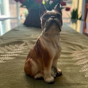 Vintage/madmen ceramic boxer figurine.